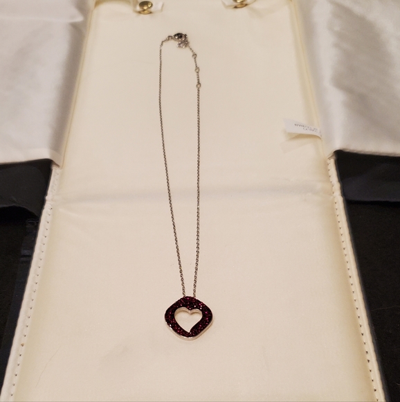 SWAROVSKI HEART NECKLACE - Picture 7 of 7